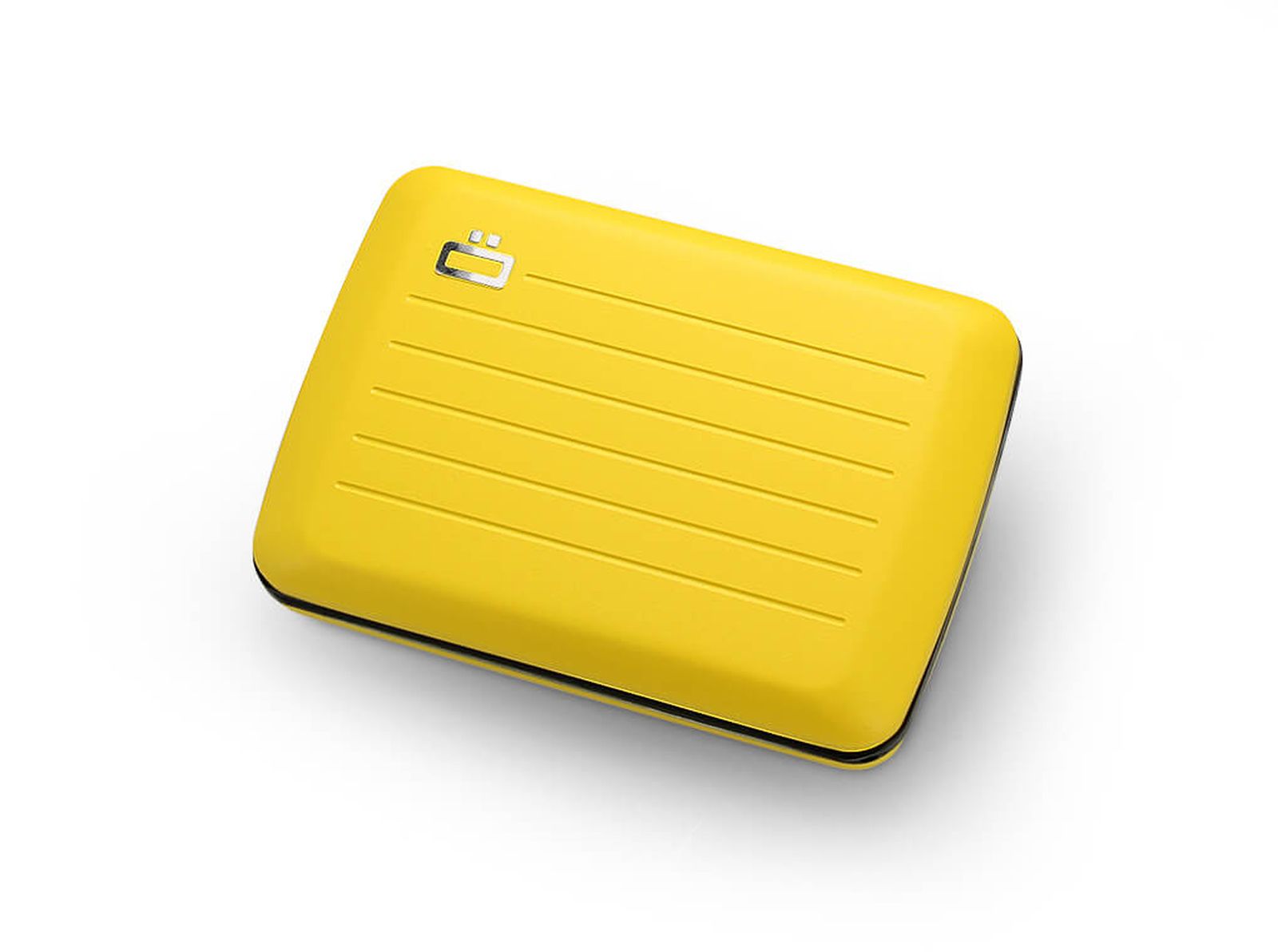 OGON Aluminum Wallet Smart Case V2.0 - Matt Yellow